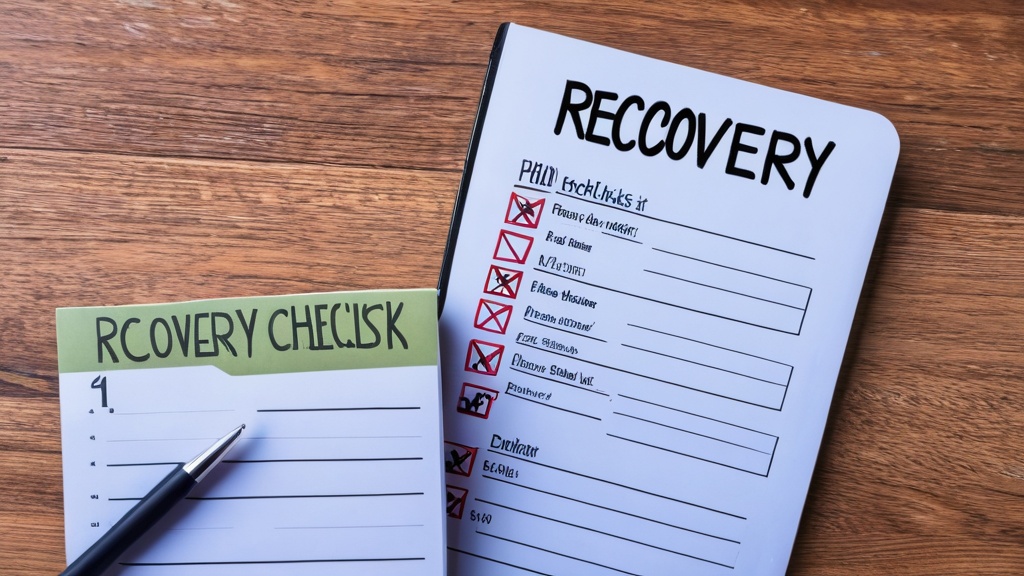 Recovery Checklist