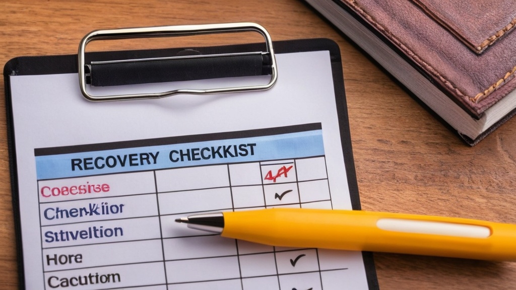 Photo Recovery Checklist